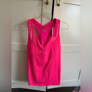 Lilly Pulitzer Luxletic Tank Top Built in Bra Size XL NWT Preppy Resortwear